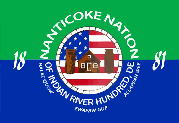 Nanticoke Indian Tribe Flag – authentic Native American tribal flag