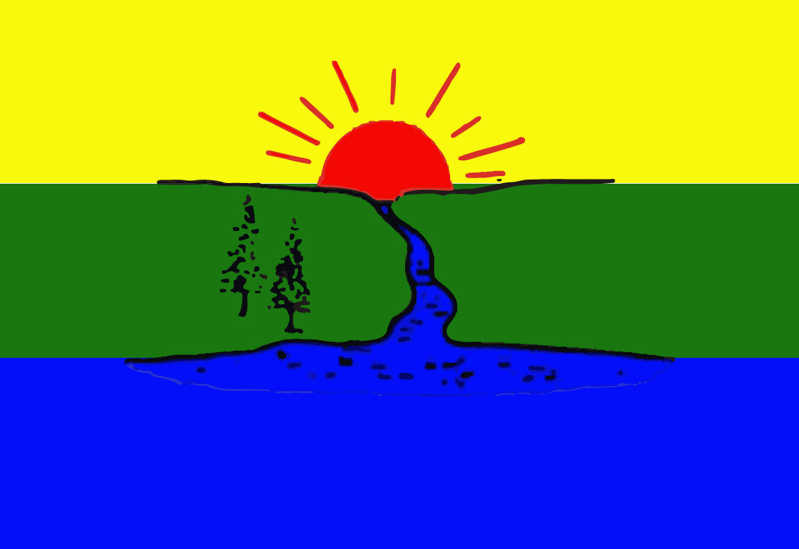 Wapekeka First Nation Flag – authentic First Nations indigenous flag
