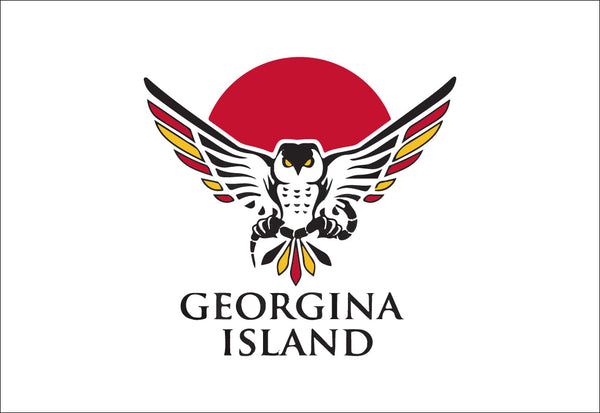 Chippewas of Georgina Island Flag – authentic Native American tribal flag