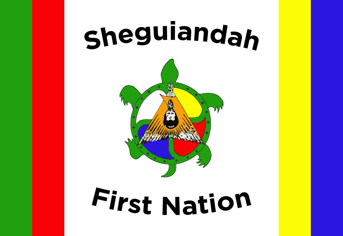 Sheguiandah First Nation Flag – authentic First Nations indigenous flag