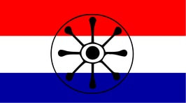 Guarani Peoples Flag – authentic Native American tribal flag