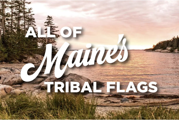 Tribal flags of Maine – authentic Native American tribal flag