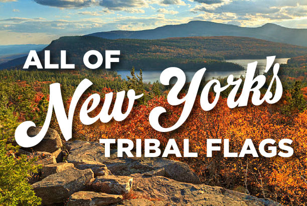 Tribal flags of New York – authentic Native American tribal flag