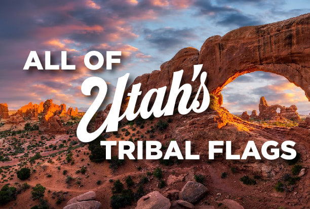 Tribal flags of Utah – authentic Native American tribal flag