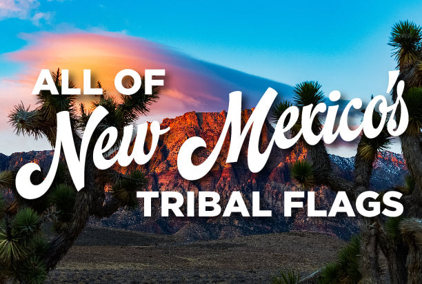 Tribal flags of New Mexico – authentic Native American tribal flag
