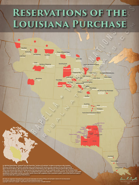 Native American tribes map of Louisiana showing pre-contact indigenous tribal homelands