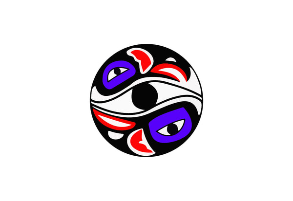 Organized Village of Kake Flag – authentic Native American tribal flag