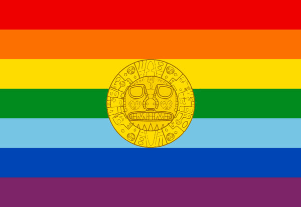 Flag of Cuzco – authentic Native American tribal flag