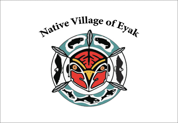 Native Village of Eyak Flag – authentic Native American tribal flag