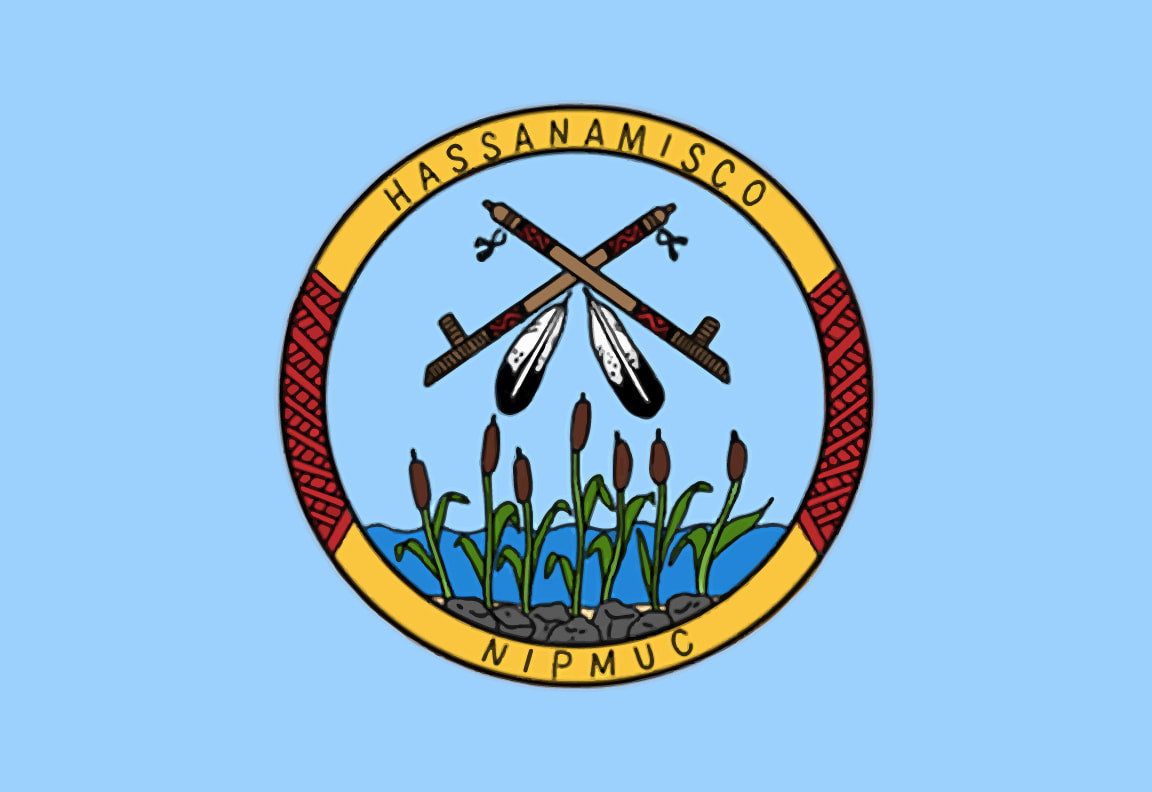 Hassanamico Nipmuc Flag – authentic Native American tribal flag