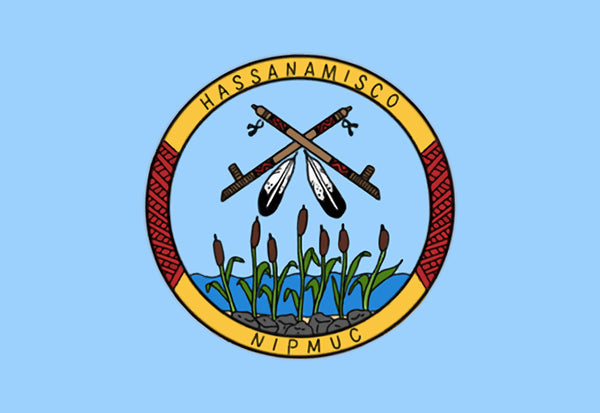 Hassanamico Nipmuc Flag – authentic Native American tribal flag