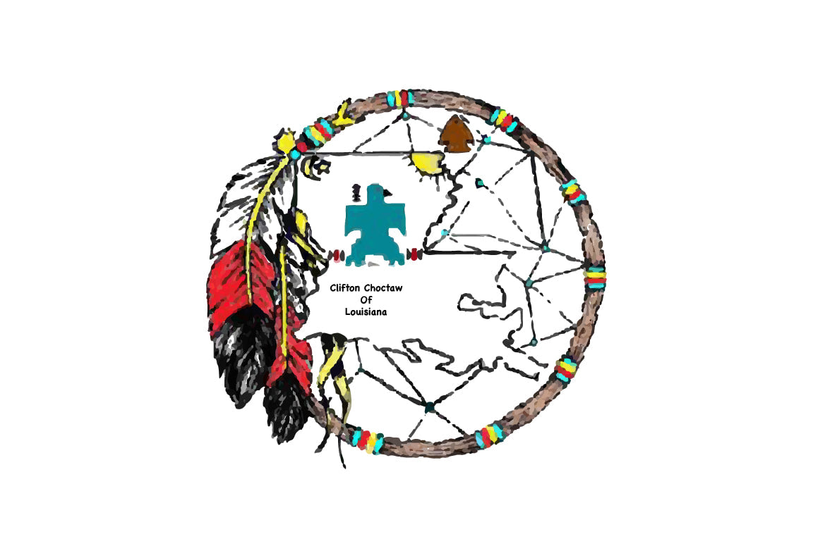 Clifton-Choctaw Tribe Flag – authentic Native American tribal flag
