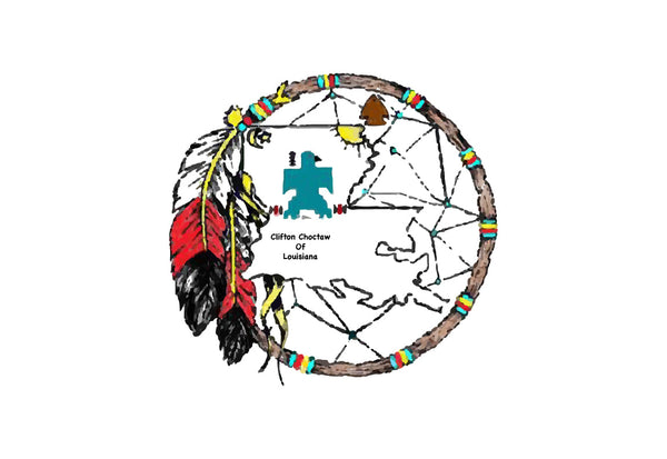 Clifton-Choctaw Tribe Flag – authentic Native American tribal flag