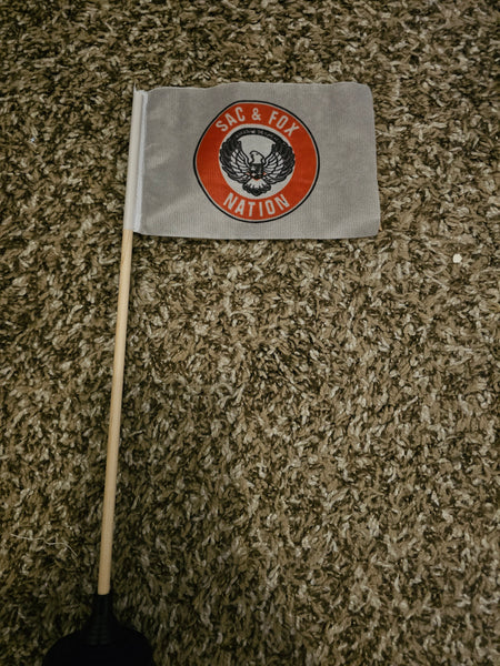 Sac and Fox Nation Tabletop Flag – authentic Native American tribal flag