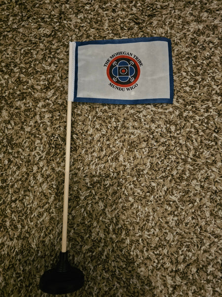 Mohegan Tribe Tabletop Flag – authentic Native American tribal flag