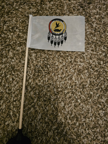 Miami Tribe of Oklahoma Tabletop Flag – authentic Native American tribal flag