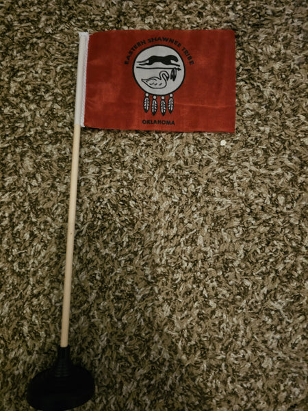 Eastern Shawnee Tribe Tabletop Flag – authentic Native American tribal flag