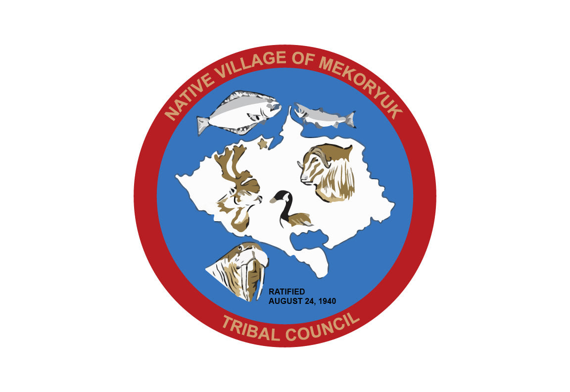 Native Village of Mekoryuk Flag – authentic Native American tribal flag
