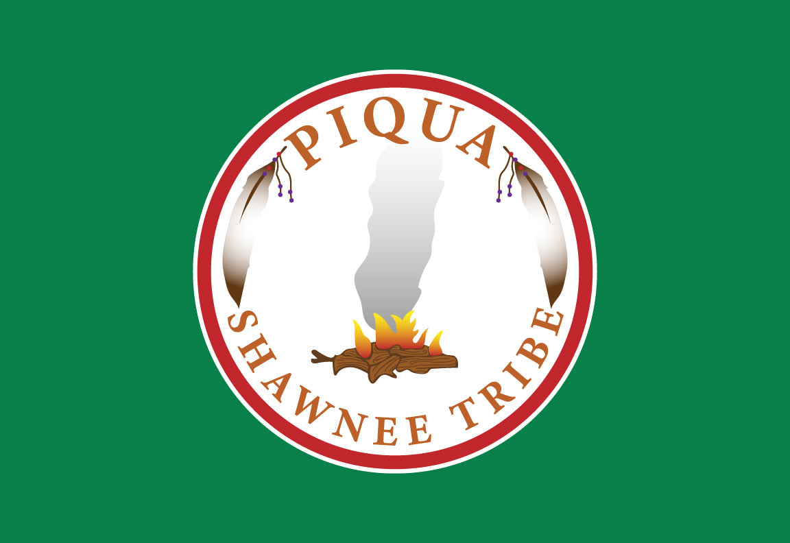 Piqua Shawnee Tribe Flag – authentic Native American tribal flag
