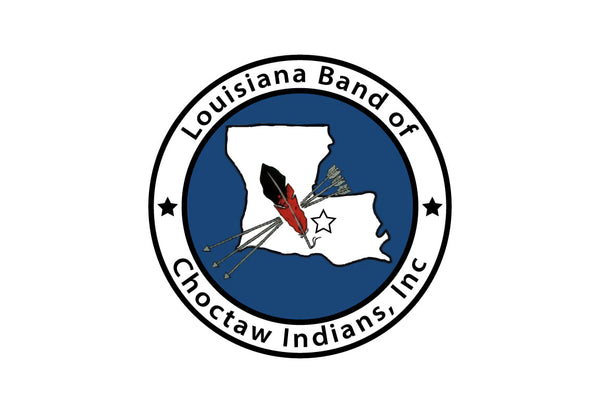 Louisiana Band of Choctaw Indians Flag – authentic Native American tribal flag