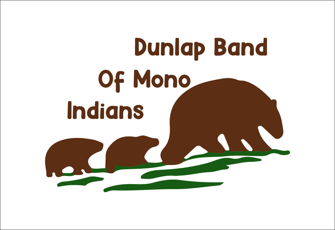 Dunlap Band of Mono Indians Flag – authentic Native American tribal flag