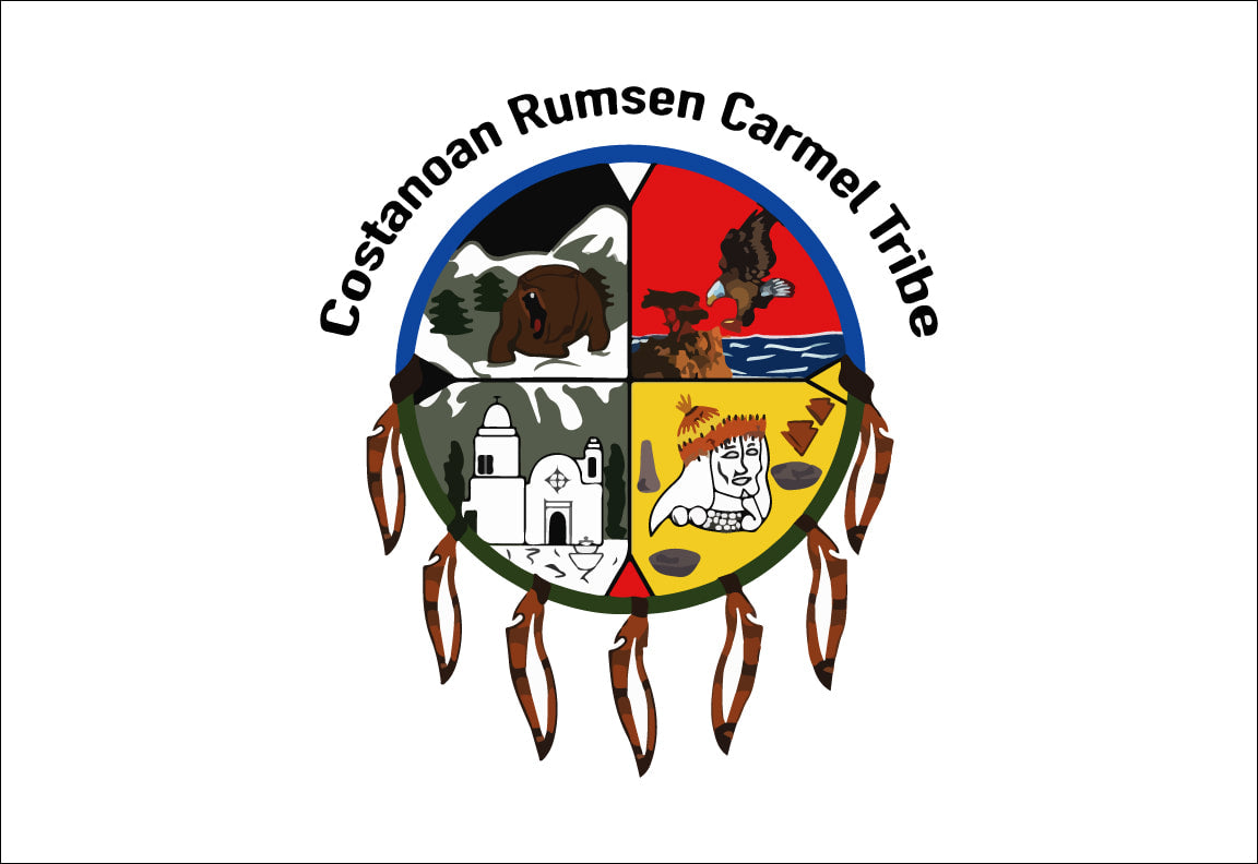 Costanoan Rumsen Carmel Tribe Flag – authentic Native American tribal flag