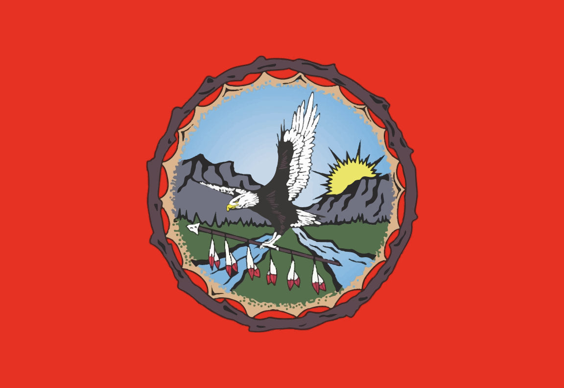 Liidlii Kue First Nation Flag – authentic First Nations indigenous flag