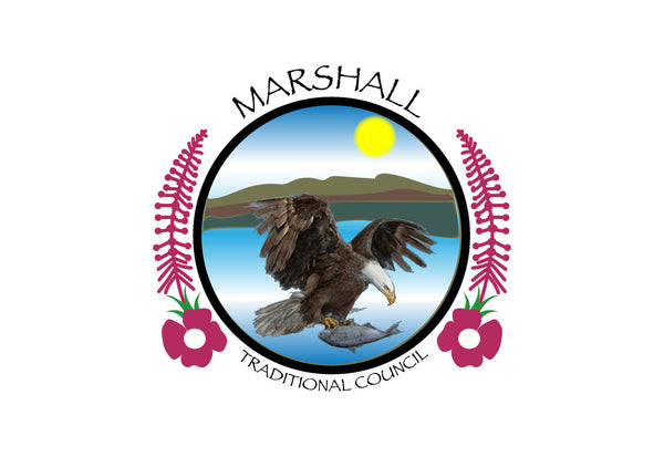 Native Village of Marshall Flag – authentic Native American tribal flag