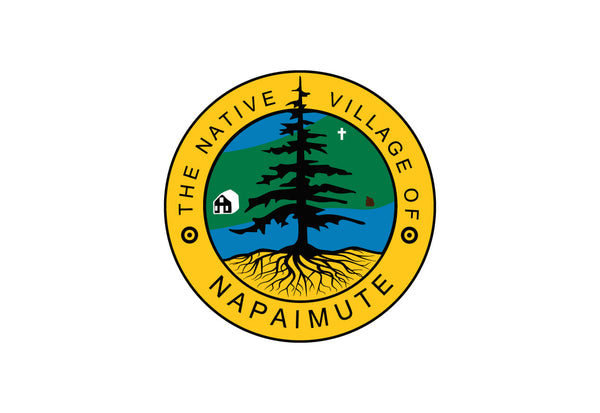 Native Village of Napaimute Flag – authentic Native American tribal flag