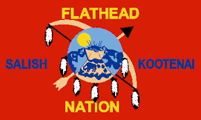 Flathead Nation Tribe Flag – authentic Native American tribal flag