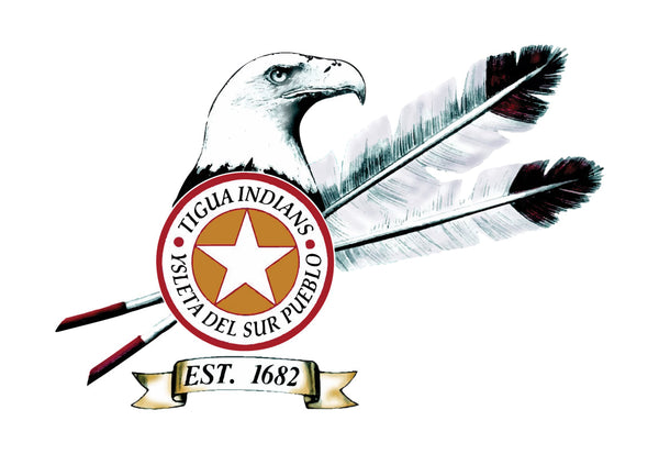 Ysleta Del Sur Pueblo - Tigua Indians Flag – authentic Native American tribal flag