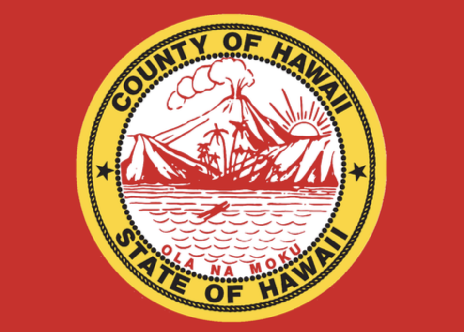Hawai’i County, Hawai'i - County Flag – authentic Native American tribal flag