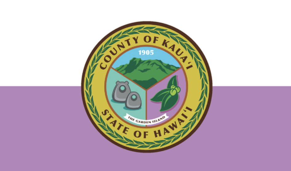 Kauai County, Hawai'i - County Flag – authentic Native American tribal flag