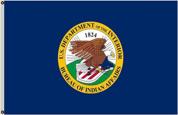 Bureau of Indian Affairs Flag – authentic Native American tribal flag