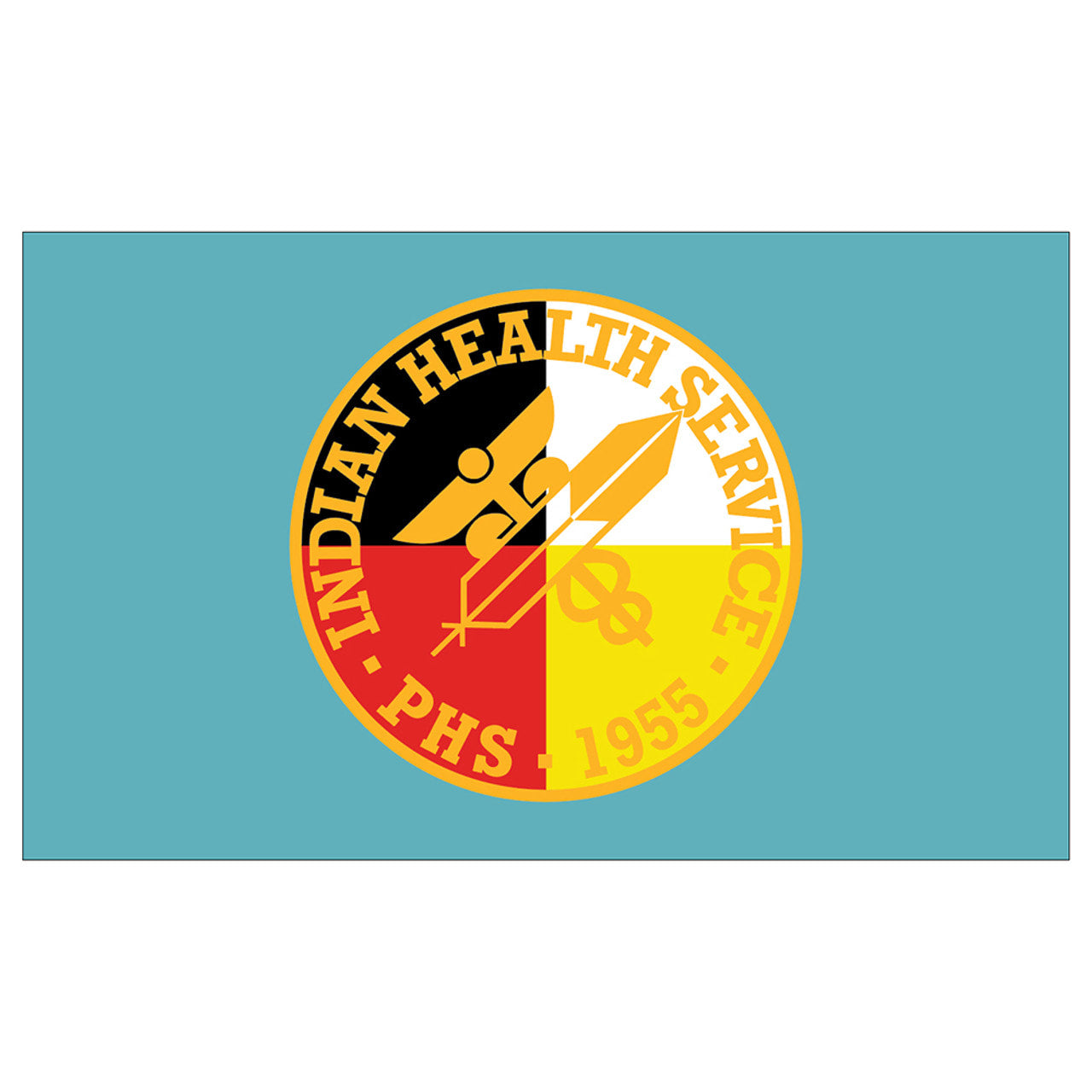 Indian Health Service (IHS) Flag – authentic Native American tribal flag