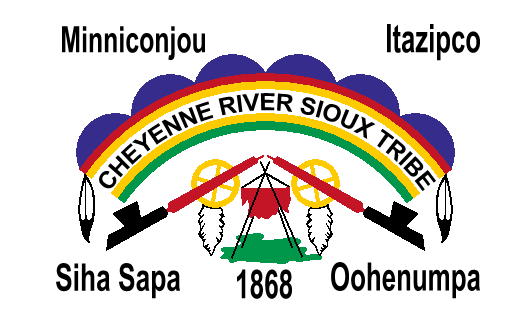 Cheyenne River Sioux Tribe Flag – authentic Native American tribal flag