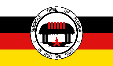 Seminole Tribe of Florida Flag – authentic Native American tribal flag