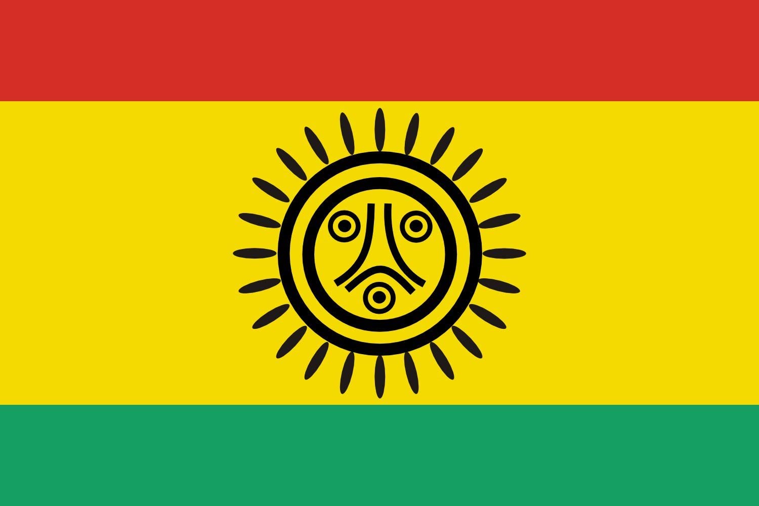 Jatibonicu Taino Tribal Flag – authentic Native American tribal flag