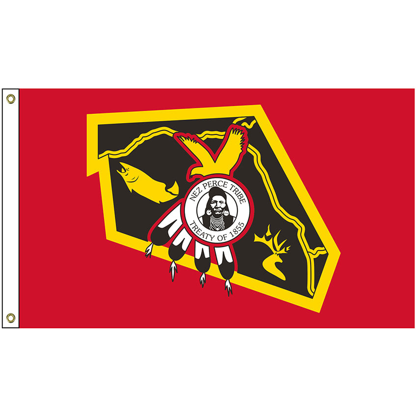Nez Perce Tribal Flag – authentic Native American tribal flag