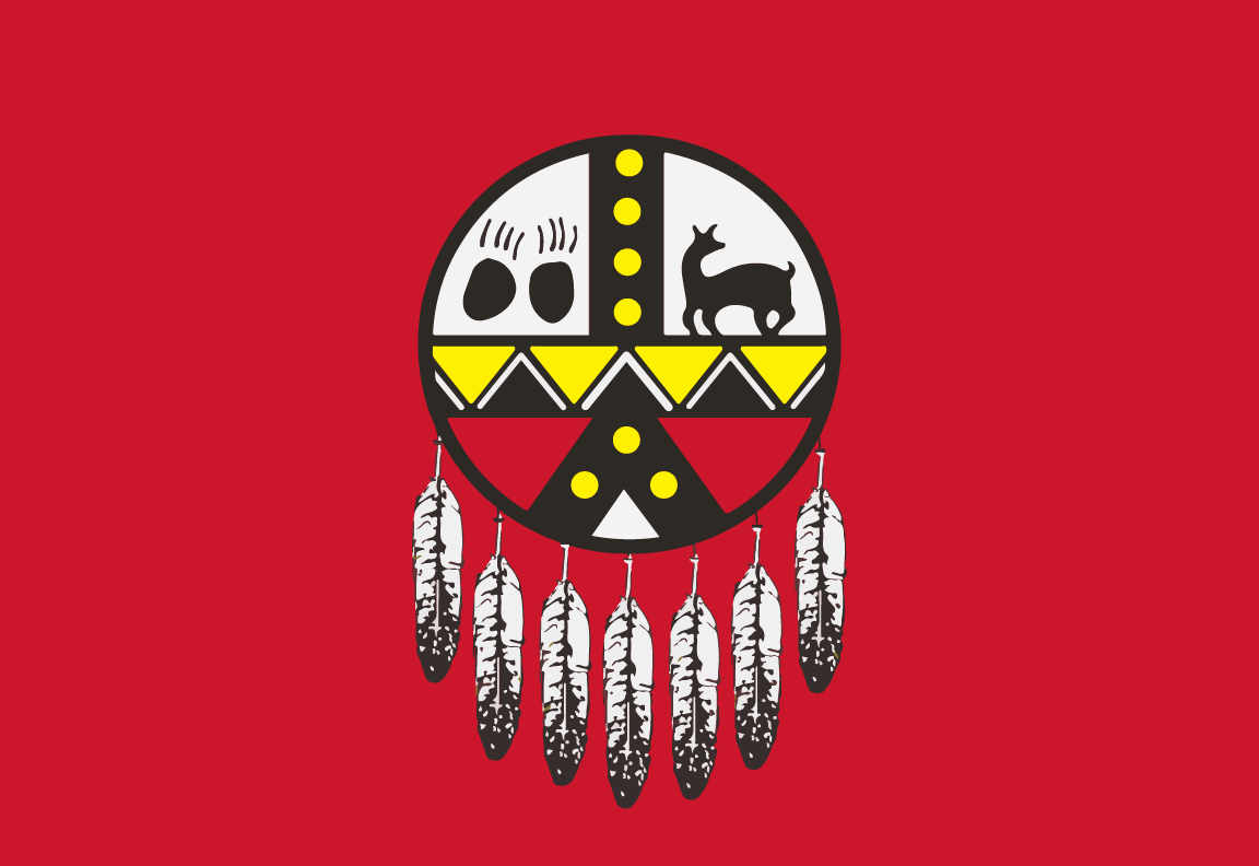 Aroostook-Micmac Flag – authentic Native American tribal flag