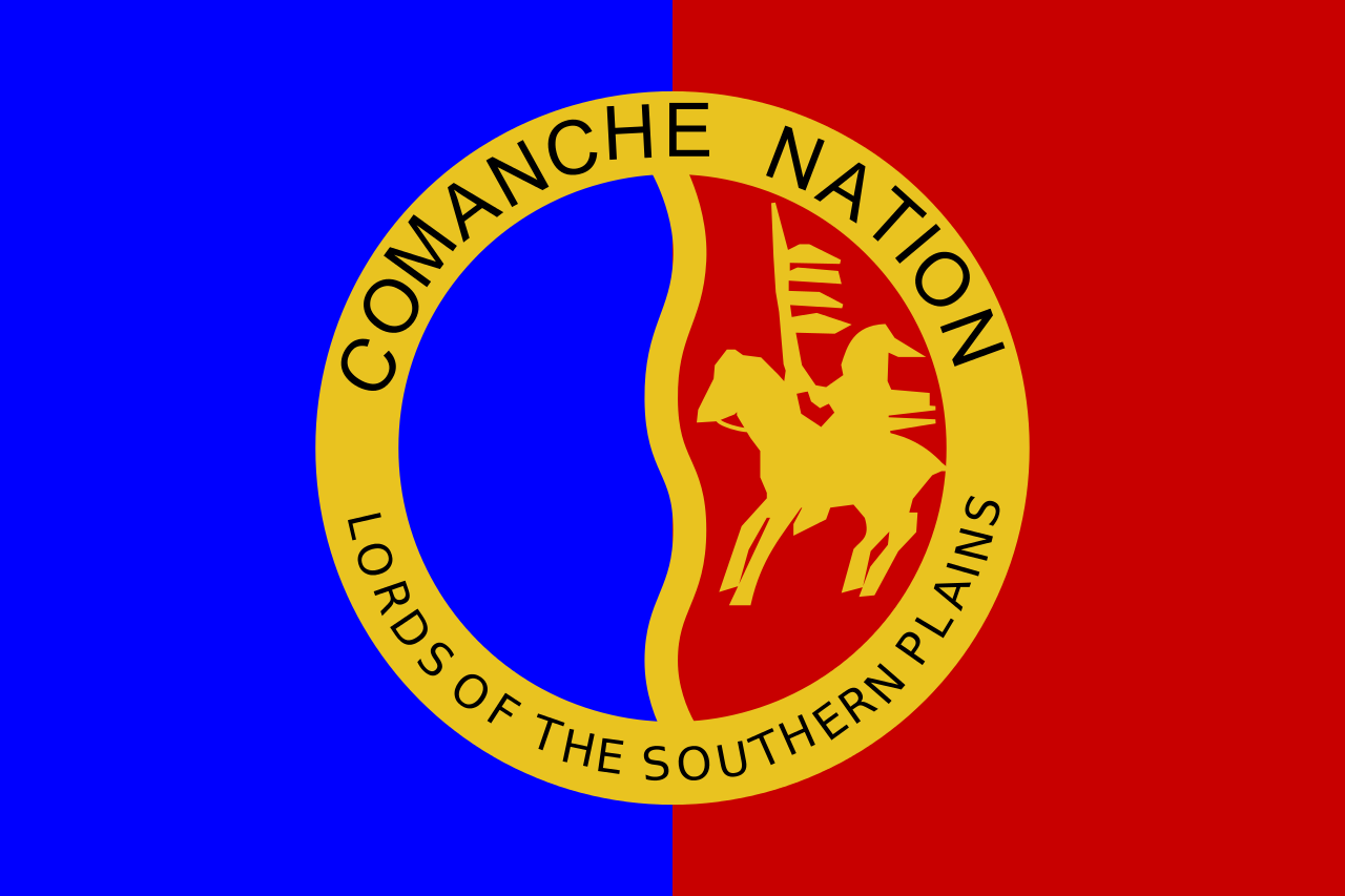 Comanche Nation Flag – authentic Native American tribal flag