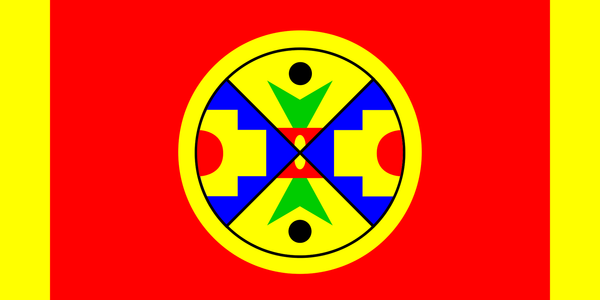 Eel Ground - Natoaganeg First Nation Flag – authentic First Nations indigenous flag