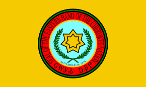 Eastern Band Cherokee Flag – authentic Native American tribal flag