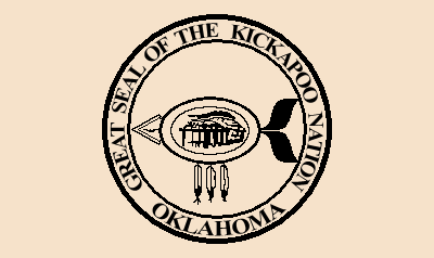Kickapoo Nation of Oklahoma Flag – authentic Native American tribal flag