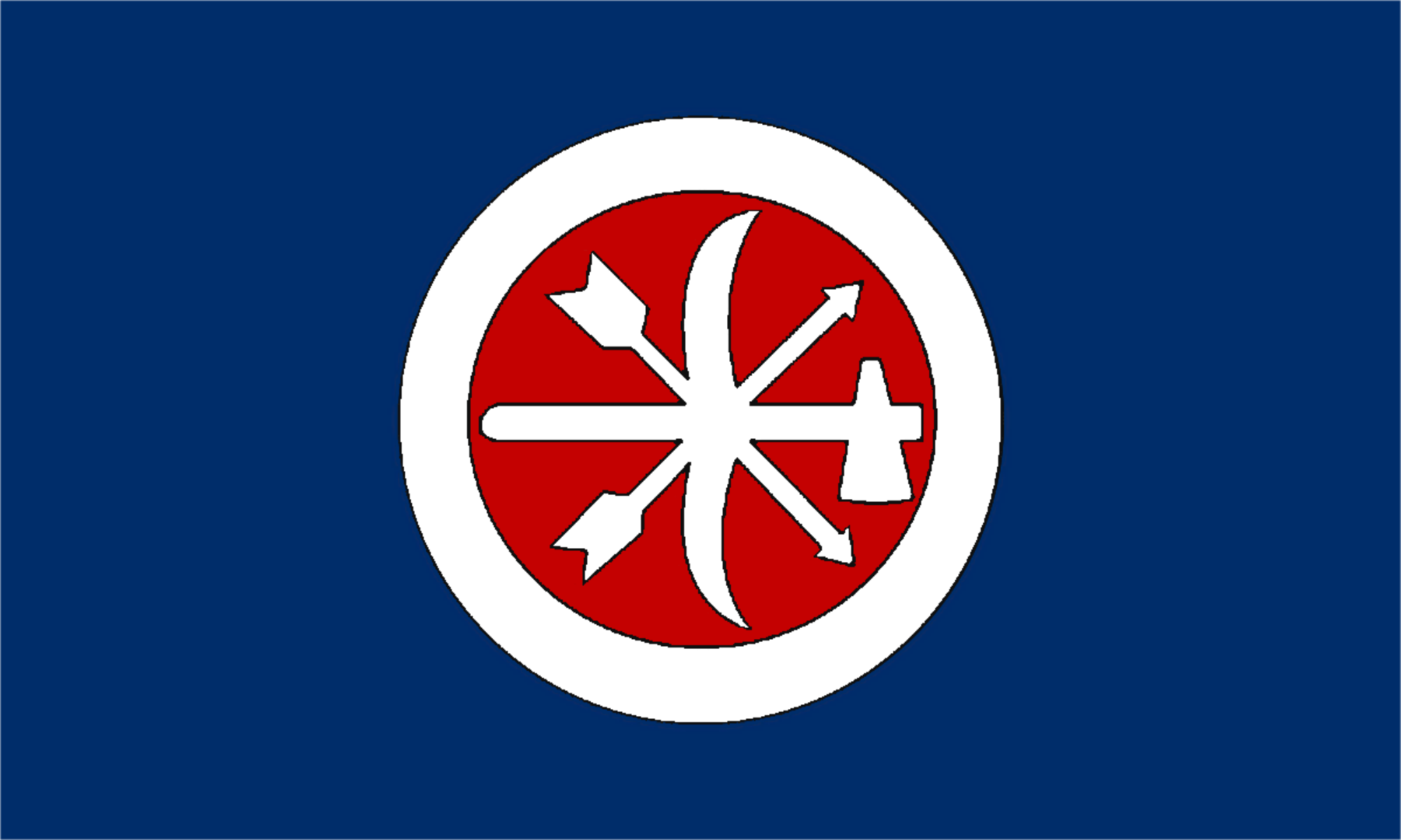 Choctaw Brigade Tribe Flag – authentic Native American tribal flag