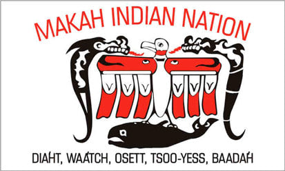 Makah Indian Nation Flag – authentic Native American tribal flag
