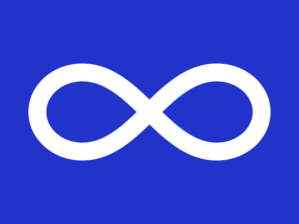 Metis Nation Flag – authentic Native American tribal flag