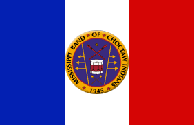 Mississippi Choctaw Flag – authentic Native American tribal flag