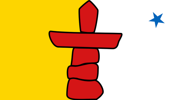 Nunavut Flag – authentic Native American tribal flag