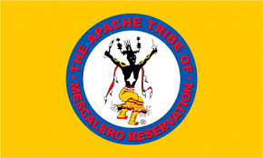 Mescalero Apache Flag – authentic Native American tribal flag